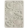 Stamperia - Silicon Mould A5 for Scrapbooking, Bullet Journals and More, Non-Stick, Suitable for Air-Dry Clay, Resin and More, Perfect for Crafts and Gifting (Favourites Refresh, Sun and Moon)