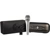 Shure KSM8-N Microfono Pro cablato dinamico cardioide per voce e canto, Nickel
