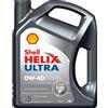 Shell Olio motore SHELL Helix Ultra 0W40, 4L