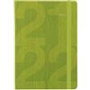 Letts of London Block 22-031105 - Agenda accademica 21-22 settimanali, formato A6, colore: Verde
