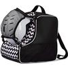 Ferocity Bellissima e capiente Borsa Porta Scarponi Sci Snowboard Boot Sacchetto della Copertura per Scarponi da Sci Zig Zag with Mesh [054]