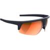 BBB Occhiali da ciclismo sportivi durevoli occhiali da sole da ciclismo uomini e donne 100% protezione UV ghiaia bici da strada e MTB Comet nero opaco rosso BSG-75