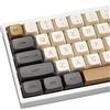 Guffercty kred, 125 copritasti in polibutilentereftalato (PBT), con sublimazione del colore, profilo XDA, layout americano ANSI, retrò, per tastiere meccaniche e interruttori MX Cherry (XDA/Ember)
