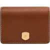 Fossil Lennox Portafoglio in pelle o poliestere per donna, 10.16cmL×2.54cmW×8.89cmH, Marrone sidro