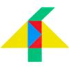 DOHE Educa-Tangram Puzzle per Bambini 7 Pezzi, Multicolore, (01024)