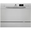 Electrolux PRONTA CONSEGNA - SPEDIZIONE IMMEDIATA Lavastoviglie Libera Installazione Compatta 6 Coperti Classe F 55 cm Estetica silver Electrolux ESF2400OS