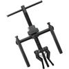 topolenashop Estrattore per Cuscinetti a Sfere Interni 3 Griffe - Acciaio Cromo Vanadio - Separatore 3 Braccia a Vite - Estrattore Cuscinetti Ruota Moto Auto Meccanico 135x200 mm