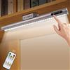 GOVSSING Luce LED Sottopensile Cucina 4000mAh, Ricaricabile Lampada con Sensore di Movimento da Interno Senza Fili, Magnetica Adesiva USB C Luci Armadio LED con Sensore per Cucina, Bagno, Garage