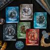Ta Merry 240Pz Adesivi Magici per Scrapbooking Sticker Aesthetic Set di Adesivi Vintage Trasparenti PET per l'artigianato Dello Scrapbooking(Serie Magica)