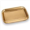 VIRSUS Vassoi per Pasticceria in Cartone Colore ORO, (Misura 9) 48x34,5 cm, Navetta Monouso per Dolci, Pasticcini, Rustici, Torte, 1CF x 5Pz (5)