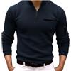 CXKOLD Polo Uomo Cotone Manica Corta Camicia Bianca Camicia Uomo Slim Fit Maniche Lunghe t Shirt Vintage Uomo Anni 70 Polo Uomo XXL Pulizia t Shirt Uomo Maniche Lunghe da Uomo Camicia Safari Uomo