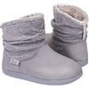 LongBay Donna Inverno Caldo Ciniglia Maglia Stivali Pantofole Accogliente Suede Fluffy Faux Fur Casa Stivali