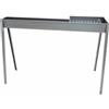 LISA Cuoci Arrosticini con Barbecue a Carbone 120 cm Lisa Luxury Torino Grill 80+40
