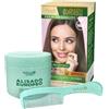 VAUS® Made in Europe | Lisciante Europeo Naturale - Kit Trattamento Stiratura con cellule madri per capelli ribelli (non afro) - Vegan - Cheratina Organica - Pack Biodegradabile | Capelli Scuri