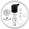 BOXOB Set di Parti di Ricambio per Instant Pot Duo 8-Qt, Anello di Tenuta in Silicone con Diametro Interno ed Esterno di 23,3cm e 25,5cm per Accessori per Pentole a Pressione Articoli