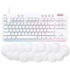 Logitech G Tastiera Gaming Logitech G G713 - Tenkeyless (80 - 87%), USB, RGB, bianca, Layout US