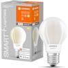 LEDVANCE lampadina Smart LED con tecnologia Wifi, base E27, dimmerabile, bianco caldo (2700K), forma della lampadina, opaca, sostituzione per lampadine 75W, controllabile con Alexa, Google,App, 1-pack