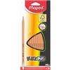 Maped 851732 Blister di 10 matite in grafite HB Gommino, 10 Pezzi