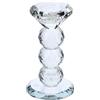 HERVIT Portacandela 14 Cm Trasparente