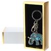 HERVIT Portachiavi 12 Cm Elefante Blu
