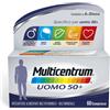 Multicentrum Uomo 50+ Integratore Vitamine Minerali Vitamina C B6 Zinco, 60 Cpr
