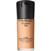 MAC Studio Fix Fluid Spf 15 - Fondotina Soft-matte, Effetto Seconda Pelle, Coprenza Naturale Fino A 24 Ore 30 ML