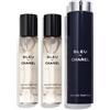 CHANEL Bleu De Chanel Twist And Spray Flacone Ricaricabile - Eau De Parfum 60 ML (3 X 20 ML)