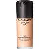 MAC Studio Fix Fluid Spf 15 - Fondotina Soft-matte, Effetto Seconda Pelle, Coprenza Naturale Fino A 24 Ore 30 ML