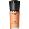 MAC Studio Fix Fluid Spf 15 - Fondotina Soft-matte, Effetto Seconda Pelle, Coprenza Naturale Fino A 24 Ore 30 ML