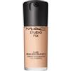 MAC Studio Fix Fluid Spf 15 - Fondotina Soft-matte, Effetto Seconda Pelle, Coprenza Naturale Fino A 24 Ore 30 ML