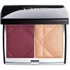 DIOR Rouge Blush Colour & Glow - Palette Viso Multiuso - Duo Colore E Highlighter 8 g