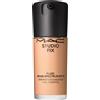MAC Studio Fix Fluid Spf 15 - Fondotina Soft-matte, Effetto Seconda Pelle, Coprenza Naturale Fino A 24 Ore 30 ML