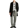 United Colors of Benetton Cappotto 2YDTUN012, Nero 700, 50 Uomo