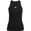 adidas Donna Techfit Racerback Training Tank Top, Black/White, XL