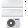 Samsung Climatizzatore Samsung Cebu S2 Wi-fi Dual split inverter 7000+18000 btu gas R32 (U.E. AJ052TXJ3KG/EU)