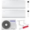 Samsung Climatizzatore Samsung Cebu S2 Wi-fi Dual split inverter 9000+18000 btu gas R32 (U.E. AJ052TXJ3KG/EU) + OMAGGIO