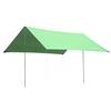 Outsunny Tenda da Sole Portatile 3x3 m, Tendalino Parasole Impermeabile per Campeggio, e Spiaggia, Verde