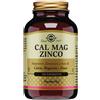 SOLGAR IT. MULTINUTRIENT SpA Solgar - Cal Mag Zinco 100 Tavolette: Integratore di Calcio, Magnesio e Zinco per il Benessere Osseo