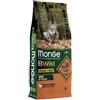 Monge - Bwild Grain Free, Cibo Secco Cani Adulti, Anatra e Patate, 12kg