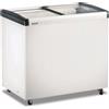 Congelatore frigo a pozzetto con porte in vetro 244 L -18° / +10° C | 103 x 65 x 90 cm