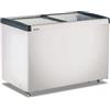 Congelatore frigo a pozzetto con porte in vetro 309 L -18° / +10° C | 123 x 65 x 90 cm