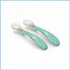 Nuvita Set 2 Cucchiai in Silicone Verde di Nuvita