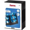 HAMA Custodie per 4 CD/DVD QUADRUPLA, conf. 5 pezzi - H51186