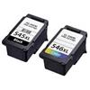Canon Cartuccia Rigenerata per Canon MG 2450 PG-545XL Nero Pagine 500 CL-546XL Colore Pagine 300, PG-545XL Nero Pagine 500