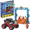 Mega Brands MEGA Hot Wheels - Bone Shaker Salti Estremi, set da costruire da 151 pezzi, con cofano che si stacca all'impatto e 1 personaggio pilota snodato incluso, giocattolo per bambini, 5+ anni, HKF87