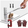 CJHZQYY Coltelli Ostriche, Oyster Shucker Oyster Opener Con Altezze Regolabili, coltello per ostriche, guanti resistenti al taglio, manico antiscivolo e base, per il mercato del pesce e la casa