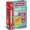 Clementoni Sapientino Montessori - Che Verso Fa, Gioco Educativo, 30 Flashcards Montessori per Bambini 1-3 Anni, Carte Tattili Animali, Made in Italy, Lingua Italiana, Lingua Italiana, 16831