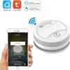 Tuya Rilevatore di Fumo Fotoelettrico Smart WiFi con Sirena