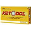 EG SpA KETODOL*20CPR 25MG+200MG