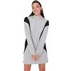 Trendyol Mini Shift Regular Dress Vestito, Grigio, M Donna